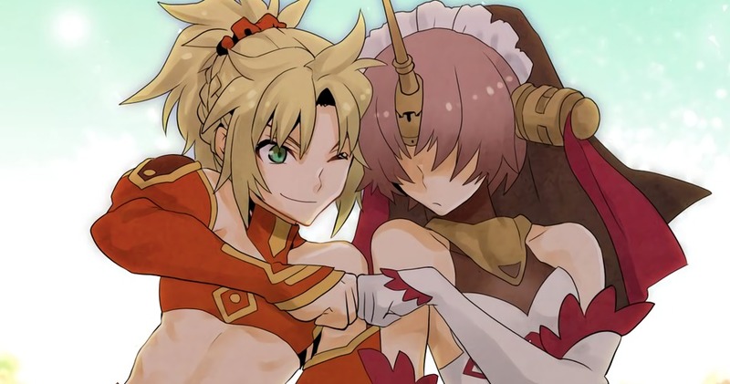 拳を突き合わせ 黒八さんの モードレッド フラン Fate Grand Order Blog