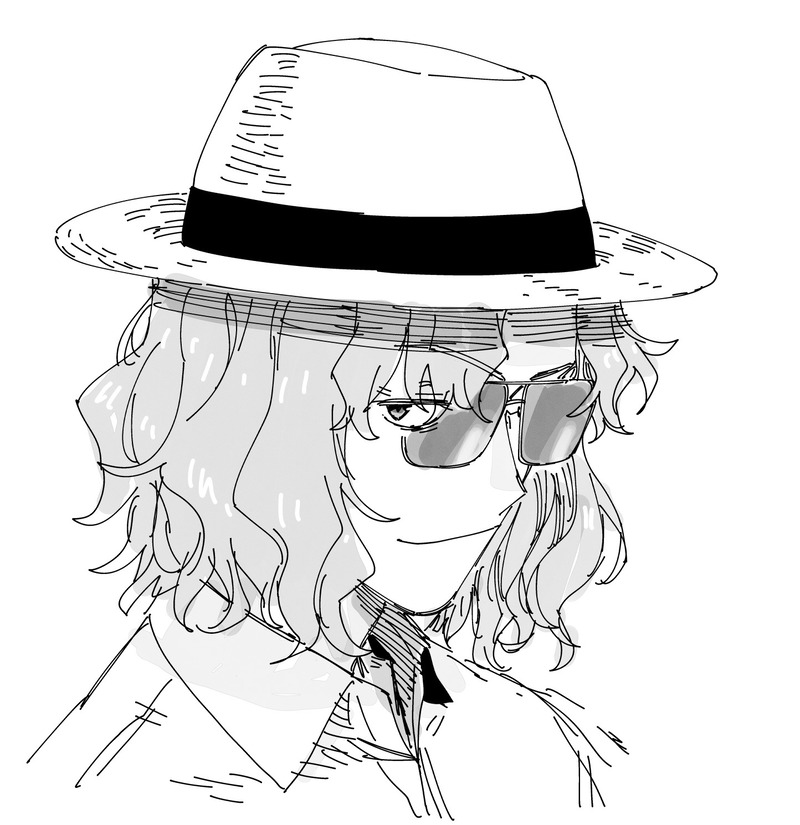 こういう案もありました 斉藤一 のデザイン担当された池澤真さんの 斉藤一の没衣装案 を公開 Fate Grand Order Blog