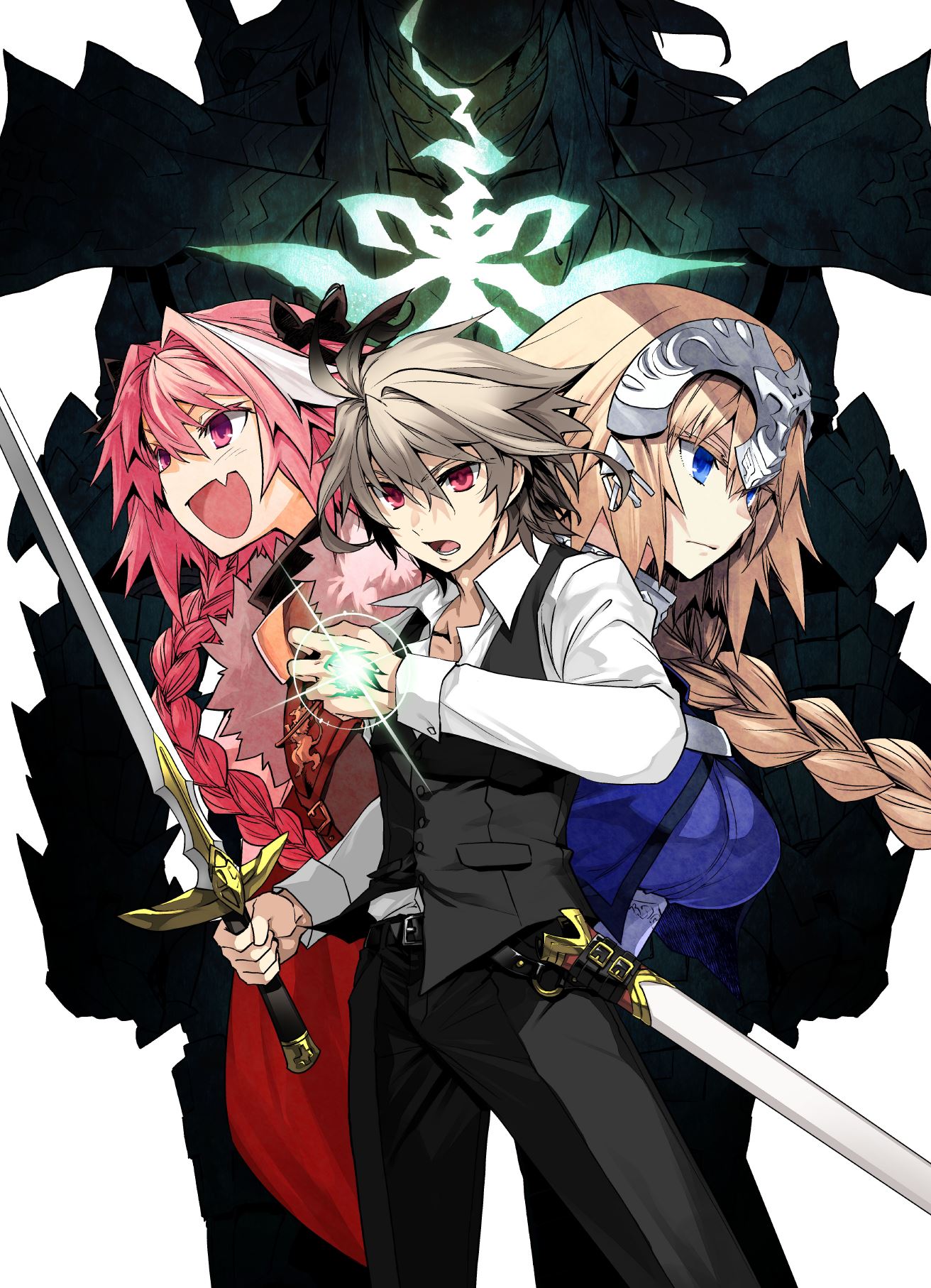 石田あきらさんの「Fate/Apocryphaコミカライズ9巻」表紙イラスト : ブルーブック