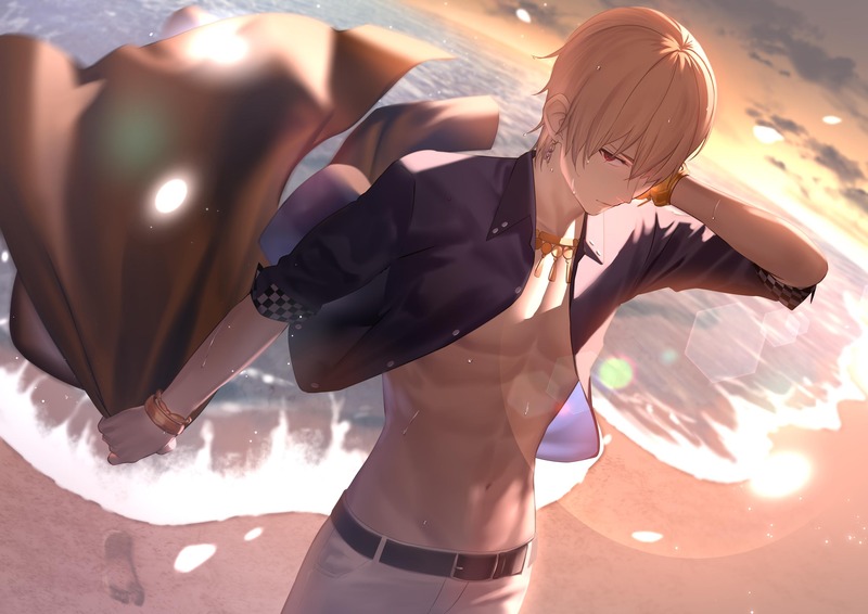 渚で水が滴る英雄王 マシマサキさんの ギルガメッシュ Fate Grand Order Blog 渚で水が滴る英雄王 マシマサキさんの ギルガメッシュ Fate Grand Order Blog