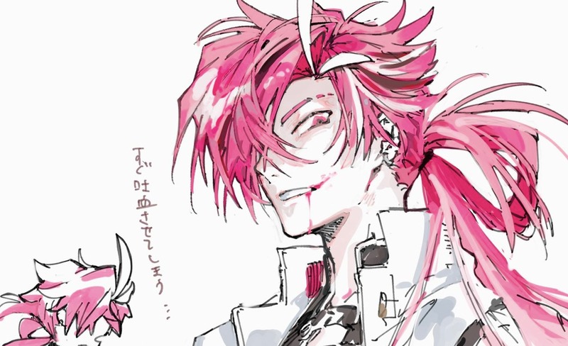高杉晋作 のキャラデザ担当𝗧𝗔𝗞𝗢𝗟𝗘𝗚𝗦さんの すぐ吐血させてしまう高杉晋作 Fate Grand Order Blog