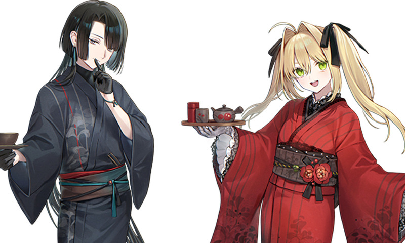 椎花びびさんが「Fate/Grand Order」×「京都利休園」タイアップ