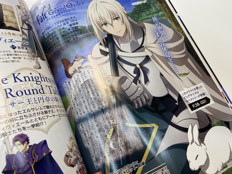 電撃g Sマガジン1月号に Fate Grand Order 神聖円卓領域キャメロット 描き下ろしイラストとベディヴィエール特集が掲載 電撃屋では描き下ろしイラストを使用したタペストリーも予約開始 Fate Grand Order Blog