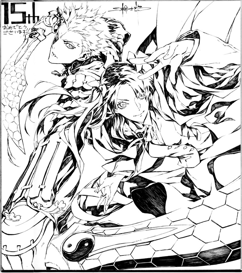 Type Moon展 Fate Stay Night 15年の軌跡 図録 Celebration Artworks で三輪士郎さんが寄稿された アーチャー 凛 を新たに彩色を加えたイラストと共にご挨拶 Fate Grand Order Blog Type Moon展 Fate Stay Night 15年の軌跡 図録 Celebration Artworks で三輪士郎さんが寄稿された アーチャー 凛 を新たに彩色を加えたイラストと共にご挨拶 Fate Grand Order Blog