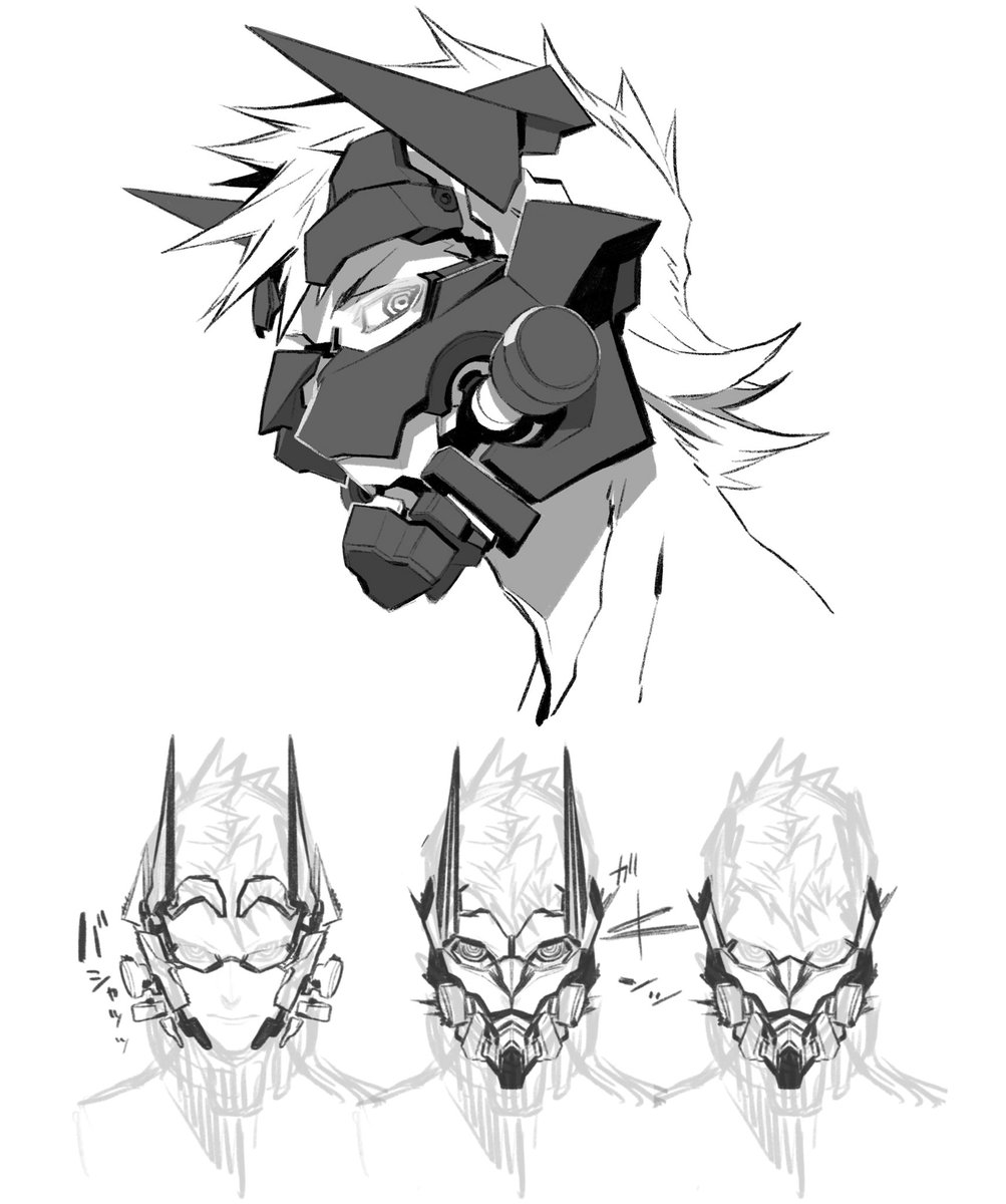 キャラデザ担当三輪士郎さんの シグルドのマスクの解説 Fate Grand Order Blog