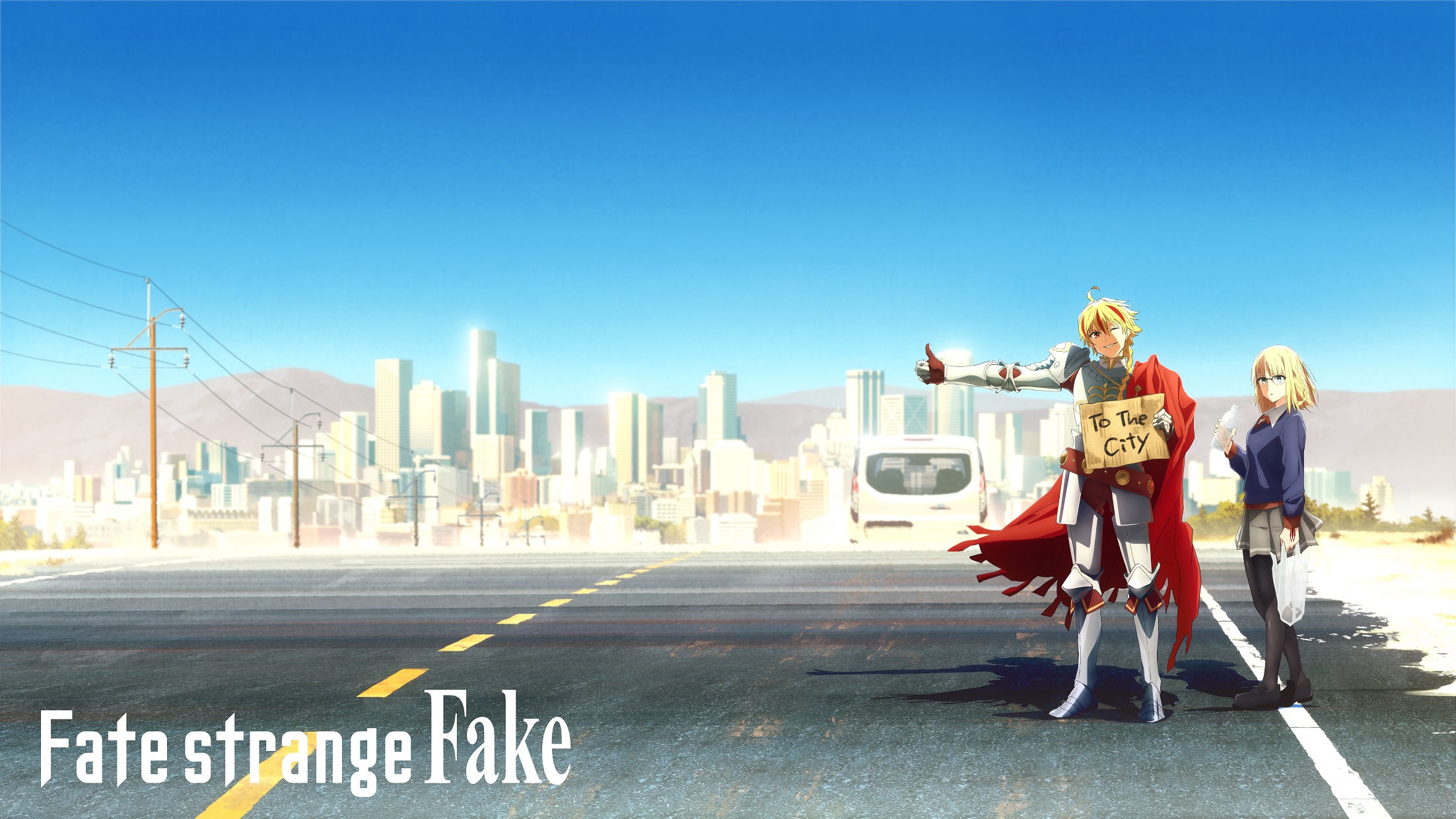 『Fate/strange Fake』TVアニメーションシリーズ化決定！ティザービジュアル[JP ver.]が公開！ : ブルーブック