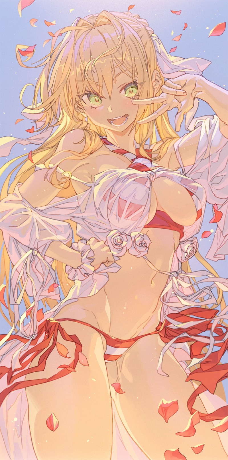 余に見惚れたか うむうむ この正直者め Hxxgさんの 水着ネロ クラウディウス Fate Grand Order Blog