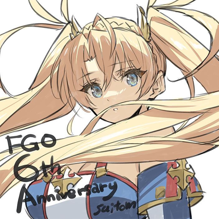 ブラダマンテ の担当絵師saitomさんが描き下ろしイラストと共にfgo6周年お祝いのご挨拶 Fate Grand Order Blog