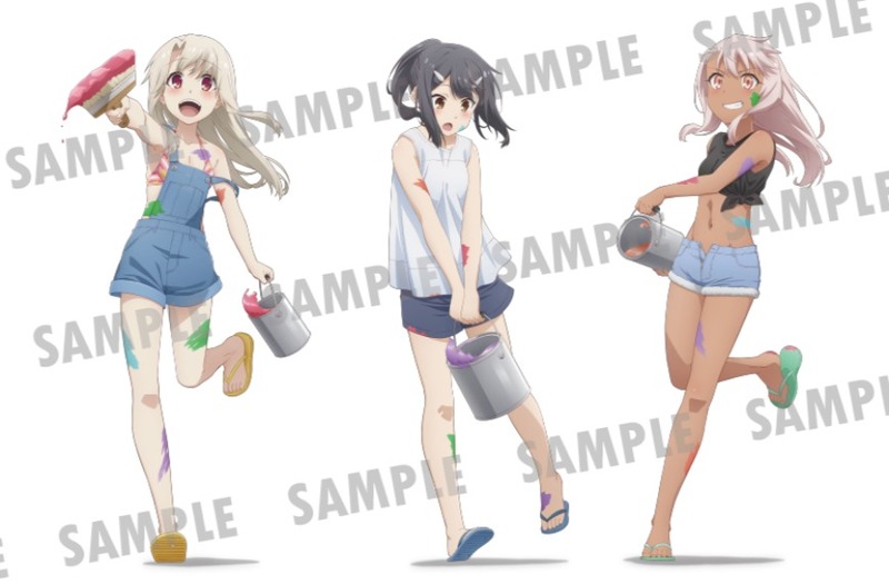 劇場版fate Kaleid Liner プリズマ イリヤ Licht 名前の無い少女展 イベント限定衣装のイリヤ 美遊 クロエ描き下ろしイラストが公開 Fate Grand Order Blog