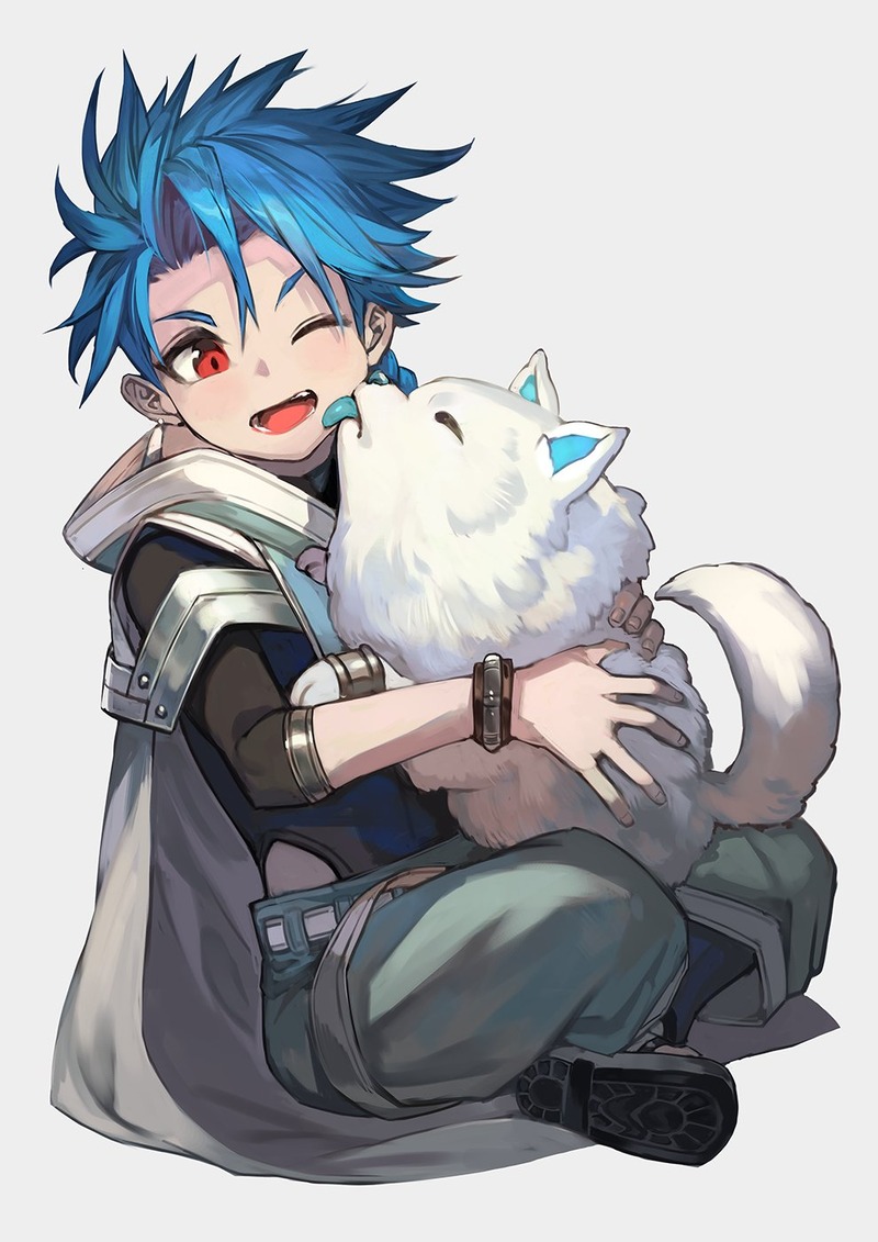 セタンタ のキャラデザ担当lackさんの セタンタと白い犬 Fate Grand Order Blog セタンタ のキャラデザ担当lackさんの セタンタと白い犬 Fate Grand Order Blog