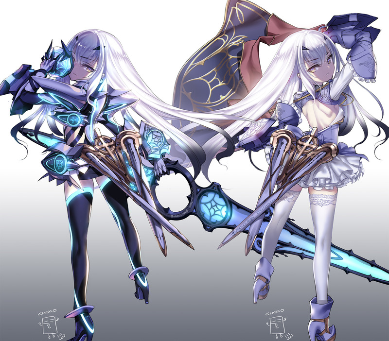 Chocoさんが 描いたら出る でも背中がどうなってるかわからないので描けない 方のための 妖精騎士ランスロット 背面イラストが公開 Fate Grand Order Blog