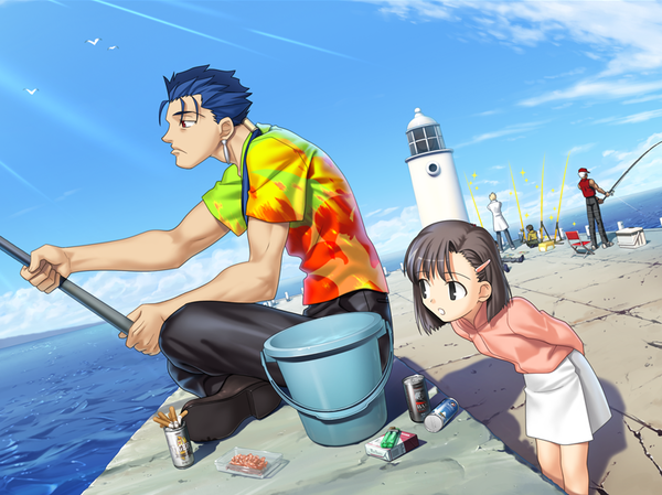 概念礼装 スリー アングラー の絵師煮たかさんのスリーアングラーの設定画が公開 Fate Grand Order Blog