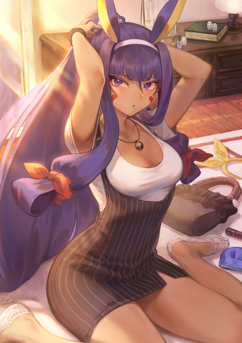 ましゅーさんのファッションモデル ニトクリスちゃん Fate Grand Order Blog