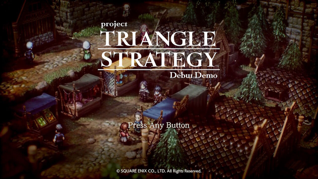 レビュー 感想 Project Triangle Strategy 体験版 ゲームのこと