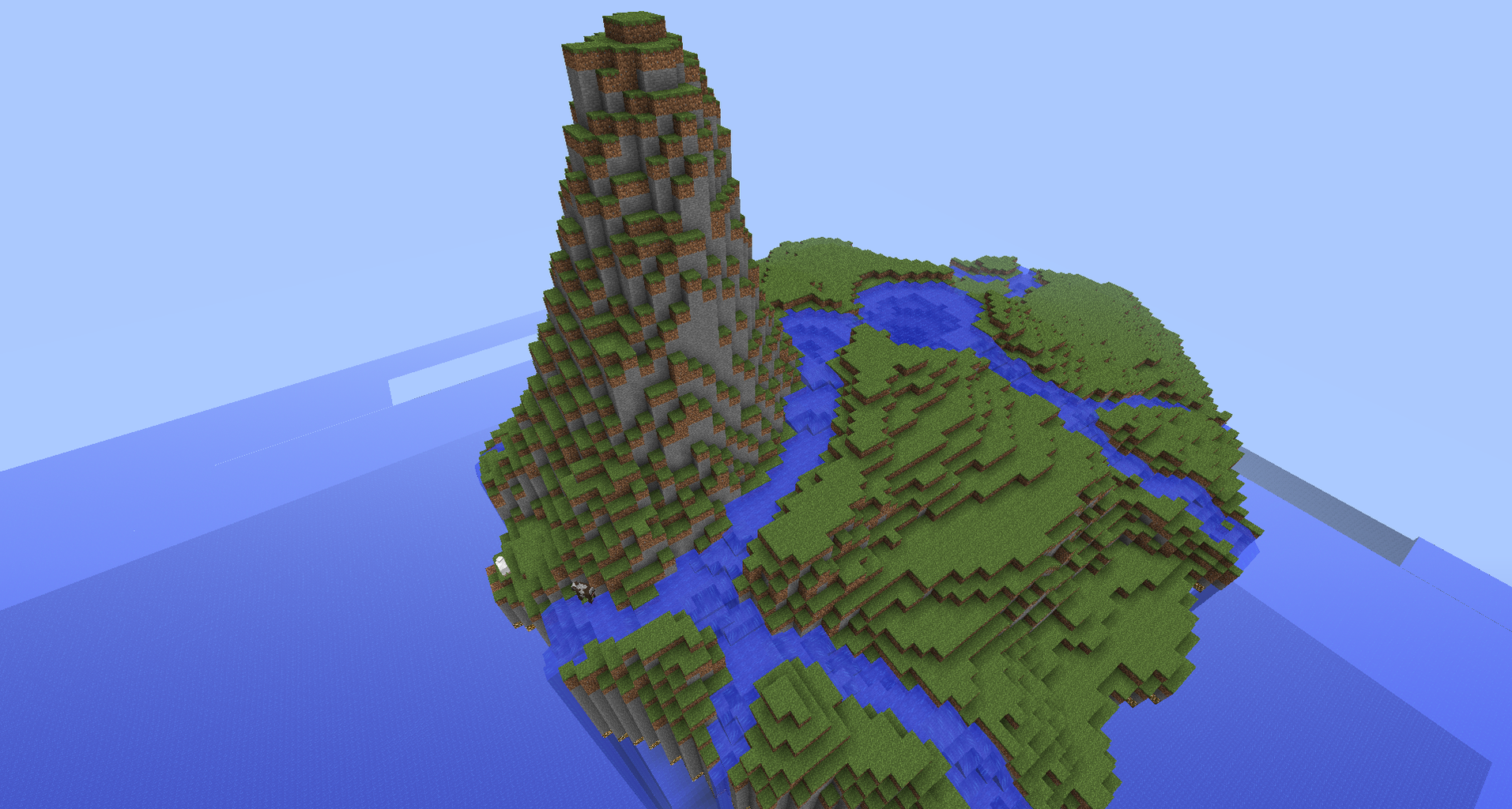 Minecraft 空中都市の作り方 ゲーム攻略のまるはし