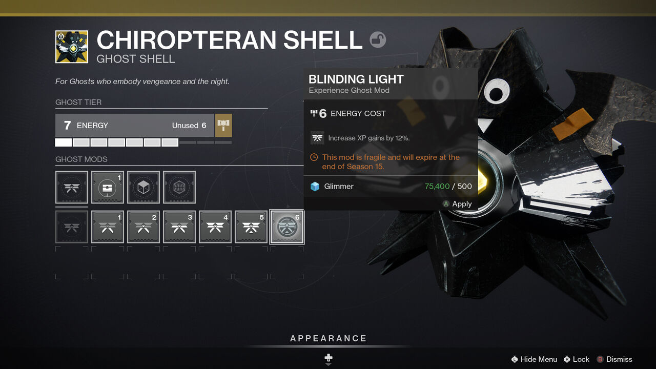 Destiny2 光の超越でゴーストにエネルギーと改造パーツが導入 クランxpが獲得できない不具合発生 来週xbox Game Passにdestiny2が登場 ゲーム攻略のまるはし