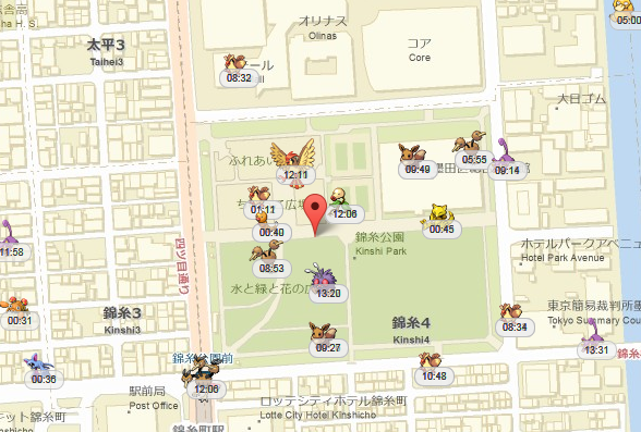 ポケモンgo イーブイの巣 スポットまとめ 東京編 ポケモンゴー ゲーム攻略のまるはし ポケモンgo イーブイの巣 スポットまとめ 東京編 ポケモンゴー ゲーム攻略のまるはし