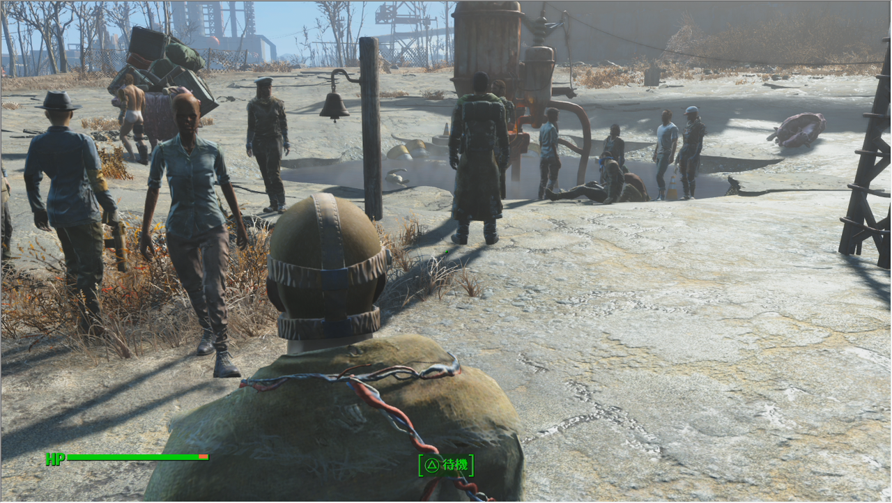 Fallout4 スターライトドライブインの核廃棄物を処理して住みよい居住地にしよう ゲーム攻略のまるはし
