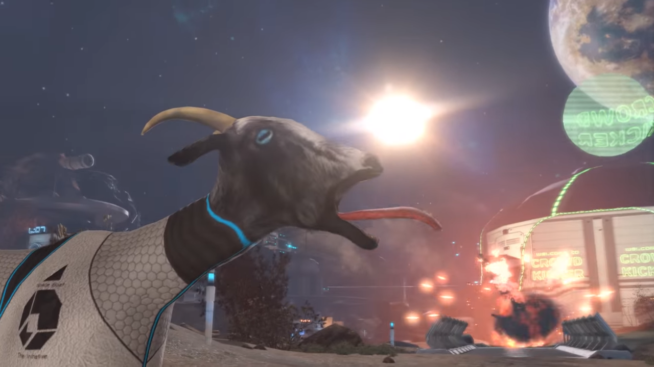 今度のヤギは宇宙 Goat Simulator Waste Of Space Steamで明日リリース ゲーム攻略のまるはし