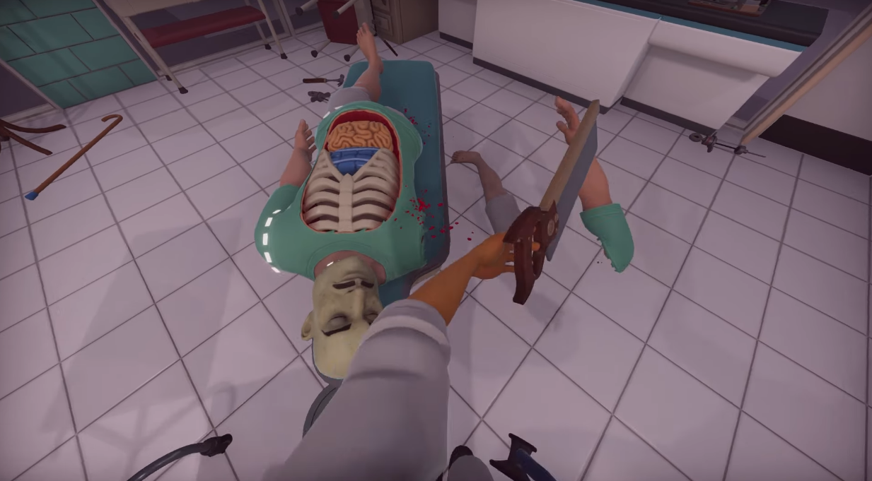 内臓飛び出す手術シミュレーション続編 Surgeon Simulator 2 サージョンシミュレーター カオスなゲームプレイトレーラーを公開 ゲーム攻略のまるはし