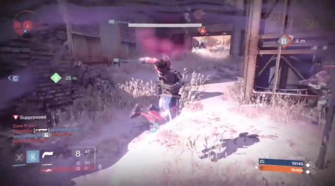 Destiny 敵をエビ剃りにするならサプレッサーグレネードを使え Destiny 敵をエビ剃りにするならサプレッサーグレネードを使え
