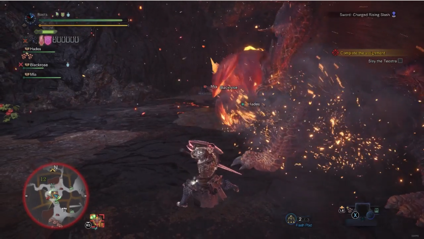 Mhw テオ テスカトルを叩き落して味方を守るハンター ゲーム攻略のまるはし Mhw テオ テスカトルを叩き落して味方を守るハンター ゲーム攻略のまるはし