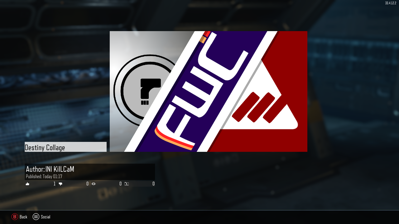 Codbo3 Destinyファンが作った Call Of Duty Black Ops 3 用エンブレム 追記 ゲーム攻略のまるはし