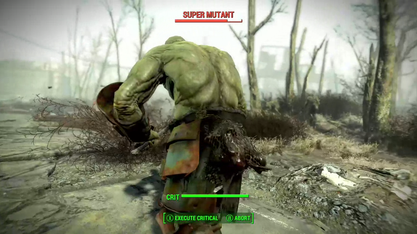 Fallout4 スーパーミュータントは死に様もスーパーだった ゲーム攻略のまるはし