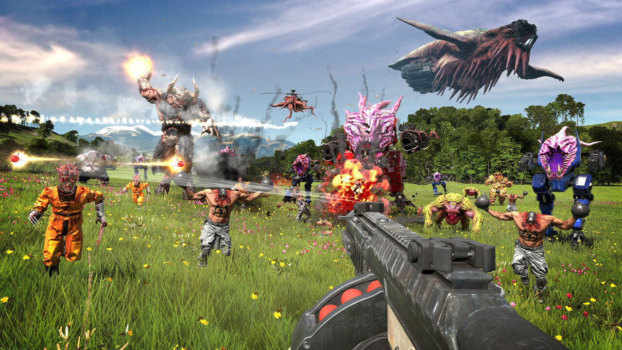 数万の敵が一度に登場する虐殺fps Serious Sam 4 シリアスサム4 本日発売 ゲーム攻略のまるはし 数万の敵が一度に登場する虐殺fps Serious Sam 4 シリアスサム4 本日発売 ゲーム攻略のまるはし