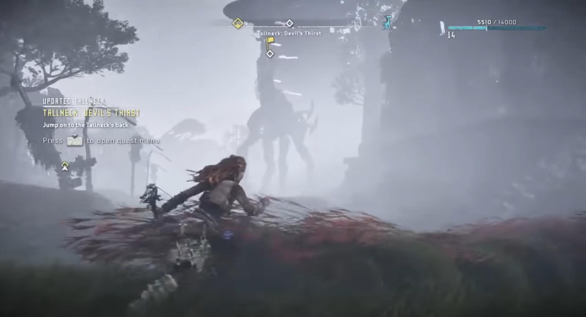 ホライゾンゼロドーン はじめてトールネックに出会った時あるある ゲーム攻略のまるはし