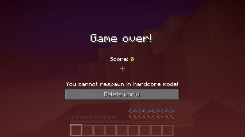 死んだら終わり 5年続いたマインクラフトのハードコアモードの配信が終了 ゲーム攻略のまるはし 死んだら終わり 5年続いたマインクラフトのハードコアモードの配信が終了 ゲーム攻略のまるはし