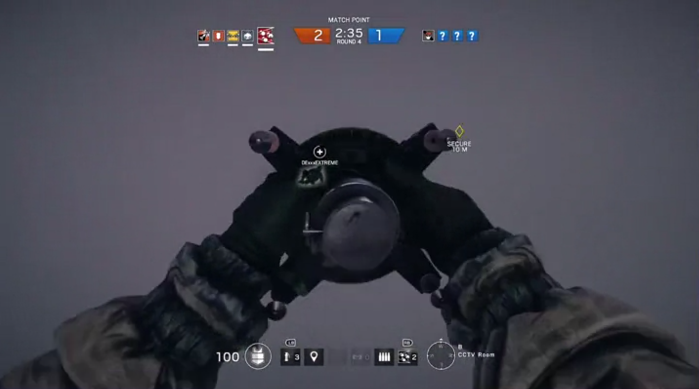 R6 レインボーシックスシージ フューズのクラスターチャージはとっても危険 ゲーム攻略のまるはし