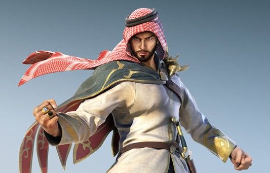 鉄拳7 新キャラ シャヒーン の画像が公開されたよ せ 石油王パネェっす ﾟａﾟ ｺﾞｸﾘ ゲーム攻略のまるはし