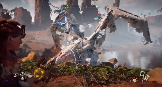 ホライゾンゼロドーン 難易度ベリーハード60秒でストームバードを倒すプレイ映像 ゲーム攻略のまるはし