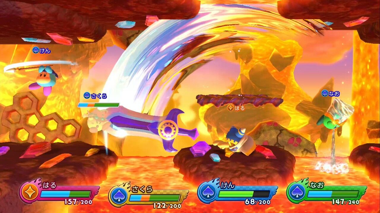 最大4人でコピー能力ファイト カービィファイターズ2 が本日より配信開始 ゲーム攻略のまるはし