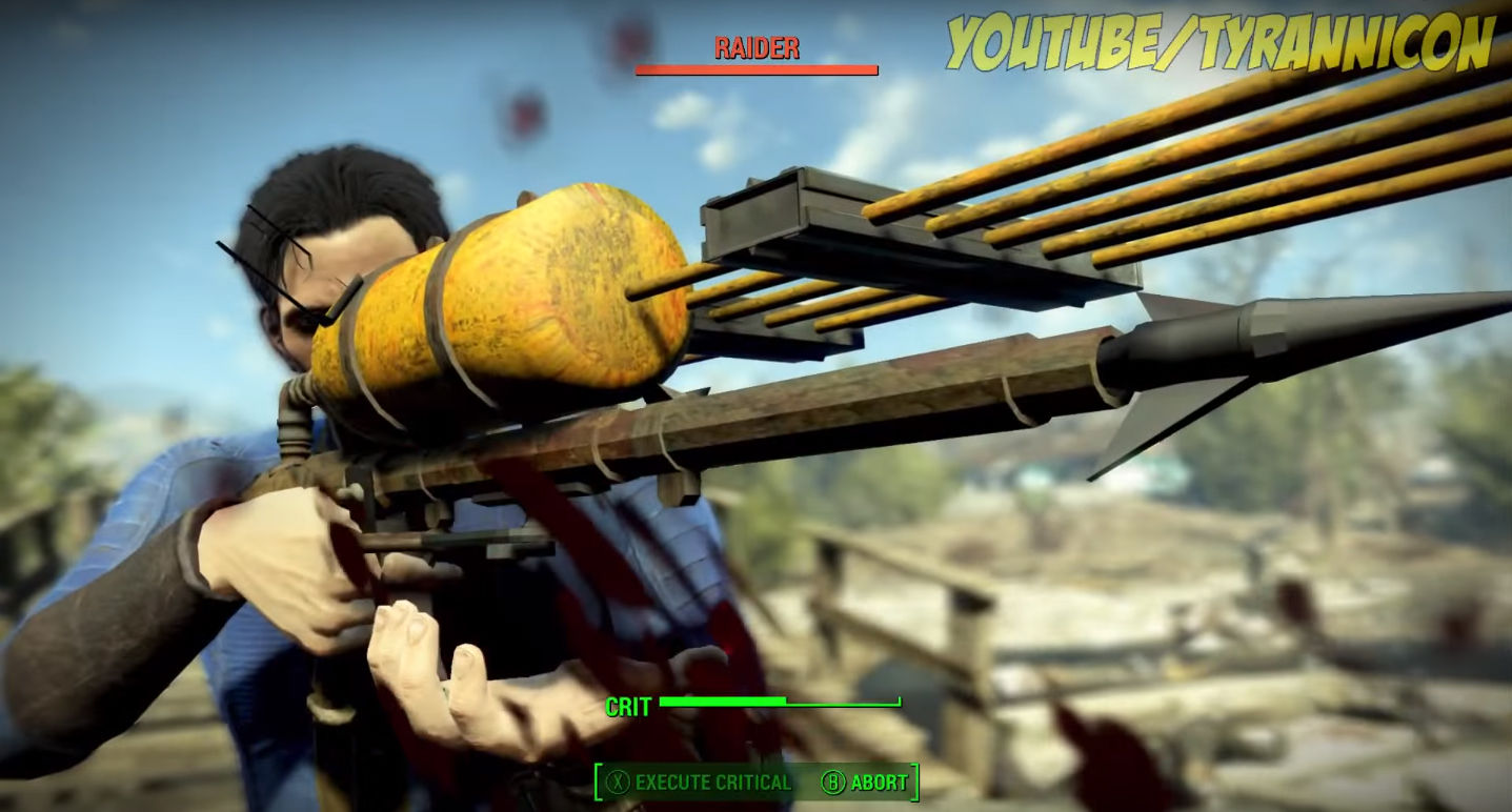 Fallout4 シークレットウェポン ハープーンガン Modを紹介 ゲーム攻略のまるはし