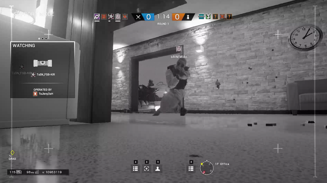 R6s レインボーシックスシージ サッチャーが超能力者であることがばれてしまった瞬間 ゲーム攻略のまるはし
