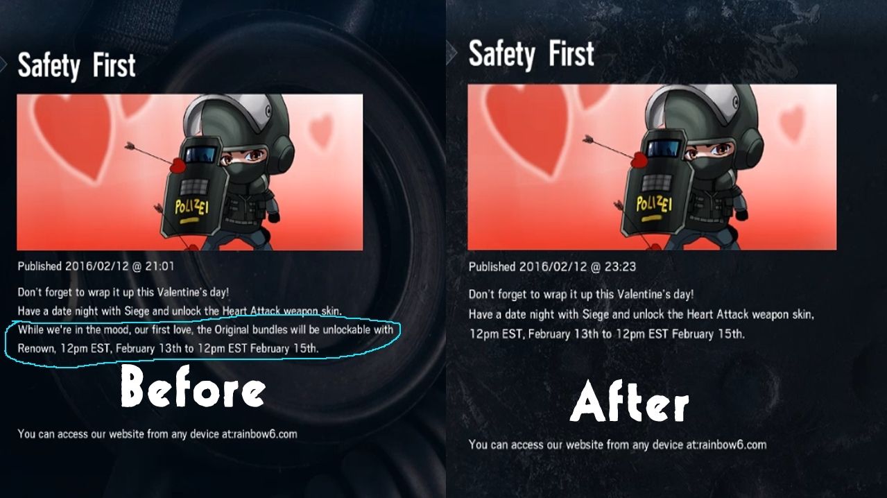 R6 レインボーシックスシージ バレンタインにiqハートアタック ゲーム攻略のまるはし