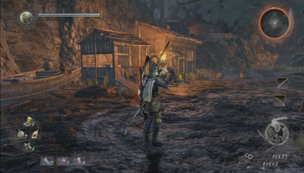 仁王b 法螺貝の効果は敵を呼び寄せるだぞ B体験版 ゲーム攻略のまるはし