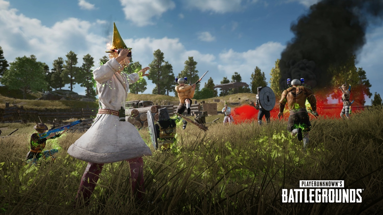 Pubgがファンタジーバトルロイヤルに エイプリルフールイベントとして4月1日から開催 バーバリアン ウィザードなど4つのお馴染みのクラスが登場 ゲーム攻略のまるはし Pubgがファンタジーバトルロイヤルに エイプリルフールイベントとして4月1日から開催 バーバリアン ウィザードなど4つのお馴染みのクラスが登場 ゲーム攻略のまるはし