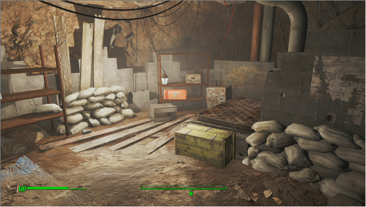 Fallout4 自宅の地下食料保管室ってどこ ゲーム攻略のまるはし