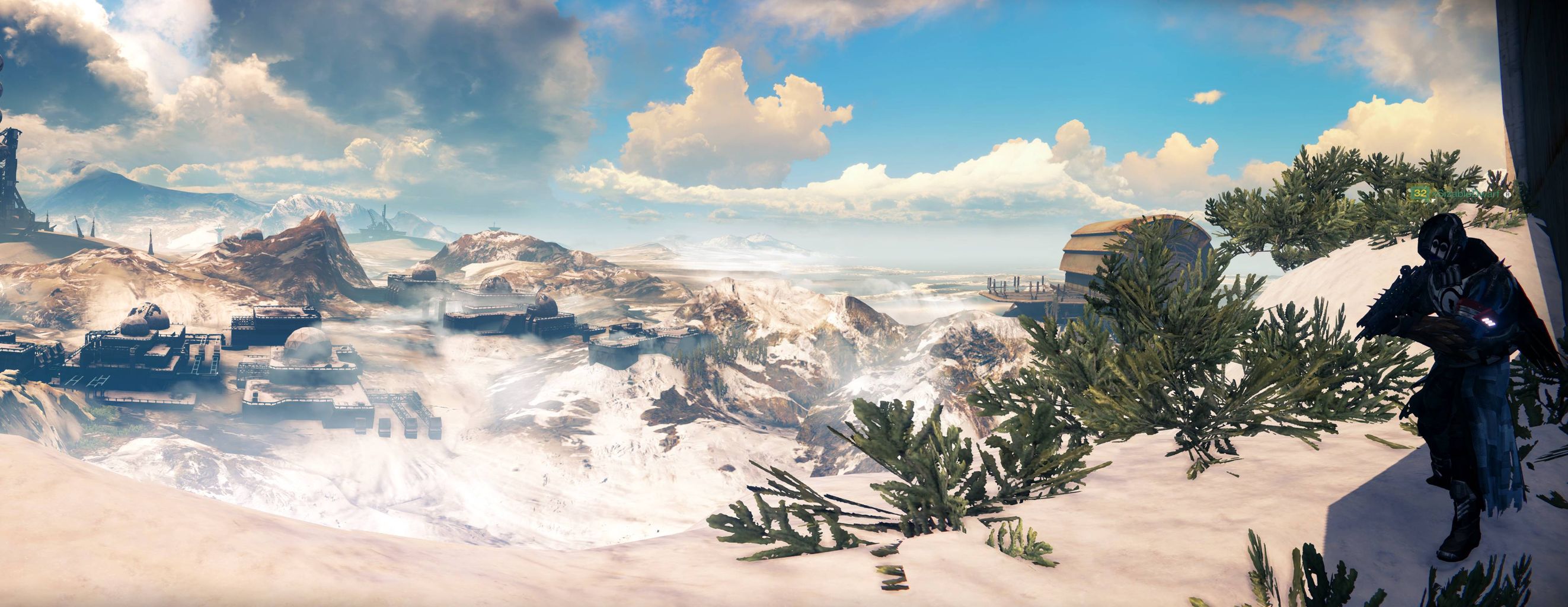 Destiny スカイウォッチのパノラマ写真 ゲーム攻略のまるはし