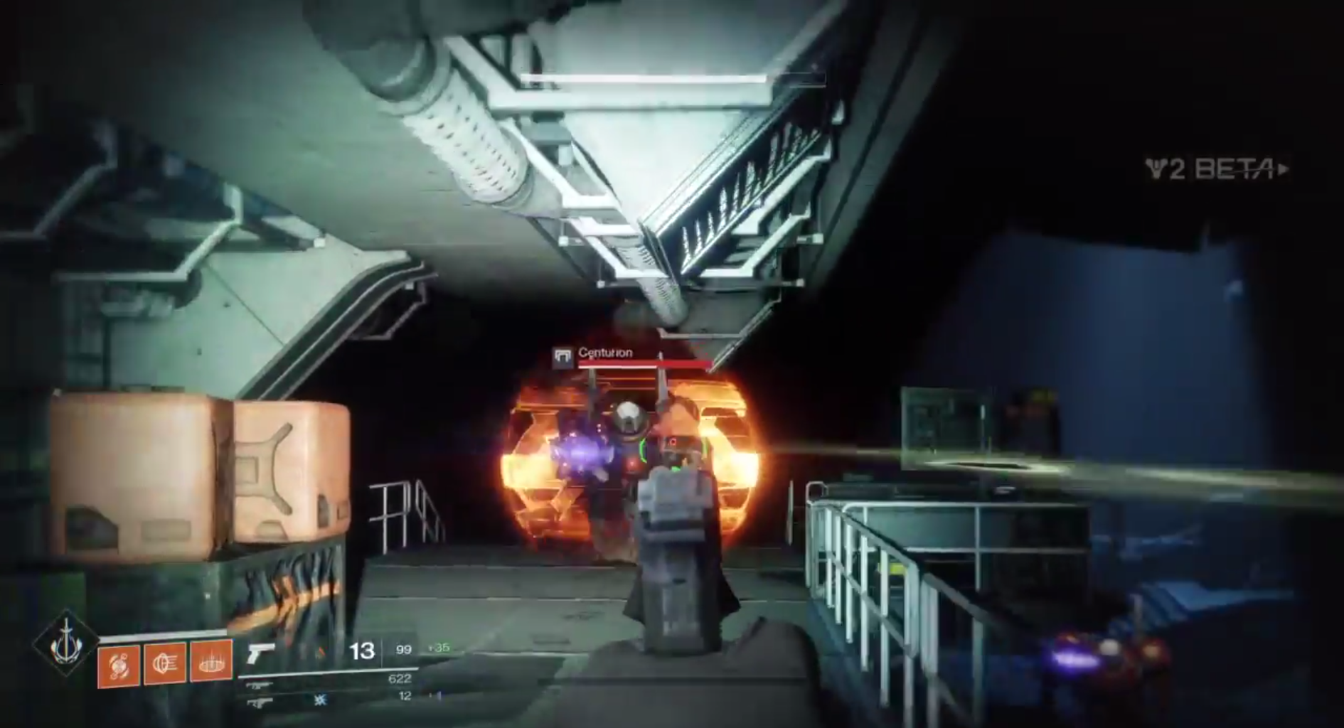 Destiny2 エネルギーウェポンは敵シールドと属性が一致するとシールド破壊ダメージが入る ゲーム攻略のまるはし