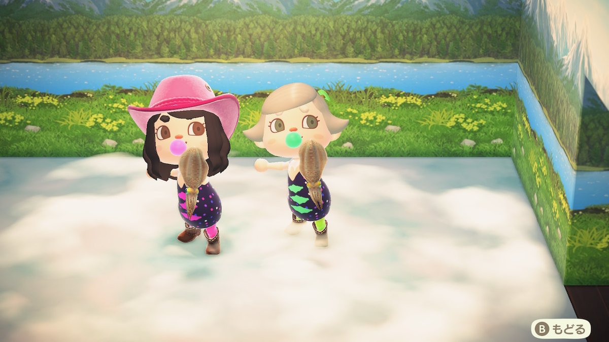 スプラトゥーンのシオカラーズがあつまれどうぶつの森の無人島に集結 ゲーム攻略のまるはし スプラトゥーンのシオカラーズがあつまれどうぶつの森の無人島に集結 ゲーム攻略のまるはし