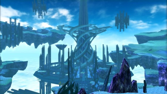 SAO　ホロウ・フラグメント　浮遊岩塊エリア