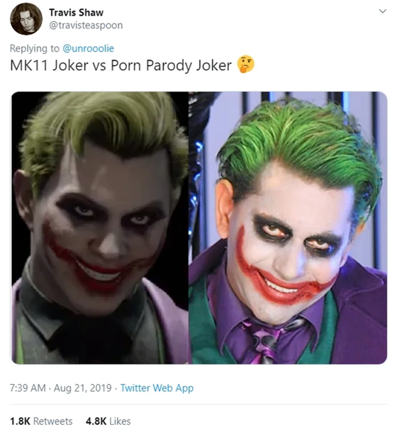 mortal-kombat-11-joker-porn-parody-tweet-source