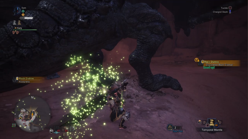 Mhw 黒ディアに最高の連撃を叩き込む大剣使い ゲーム攻略のまるはし