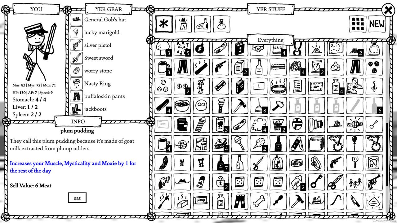 コメディーな棒人間rpg West Of Loathing 超高速で再生されるトレーラーを公開 ゲーム攻略のまるはし コメディーな棒人間rpg West Of Loathing 超高速で再生されるトレーラーを公開 ゲーム攻略のまるはし
