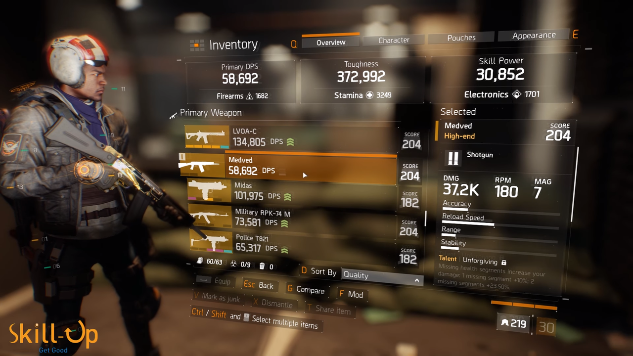 Division ディビジョン クリアスカイチャレンジモードで取得できるユニークショットガン メドベジ ゲーム攻略のまるはし Division ディビジョン クリアスカイチャレンジモードで取得できるユニークショットガン メドベジ ゲーム攻略のまるはし