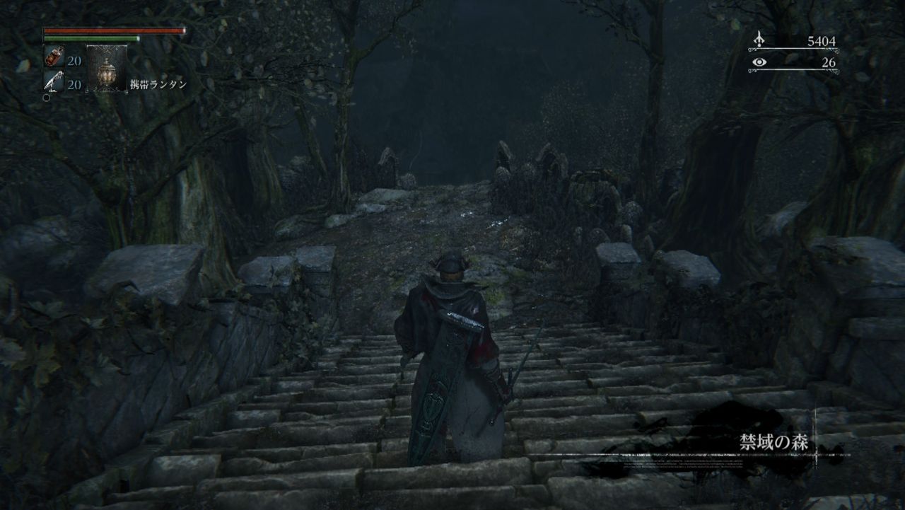 ブラッドボーン 聖堂街から あいことば を使って 禁域の森 へ ゲーム攻略のまるはし
